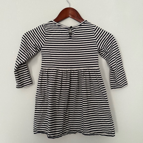 GAP Cream and Blue polkadot Toddler Dress 2 piece Bundle size 5 - Picture 5 of 9